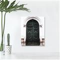 Picture of Green wooden door _GroupedProduct_Rectangle_Portrait_Photography _GroupedProduct_Rectangle_Portrait_Unframed_Print_Only_