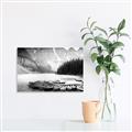 Picture of Mountain Boat Dock _GroupedProduct_Rectangle_Landscape_Photography _GroupedProduct_Rectangle_Landscape_Unframed_Print_Only_