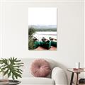 Picture of Beached Canoe _GroupedProduct_Rectangle_Portrait_Photography _GroupedProduct_Rectangle_Portrait_Unframed_Print_Only_