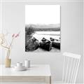 Picture of Beached Canoe _GroupedProduct_Rectangle_Portrait_Photography _GroupedProduct_Rectangle_Portrait_Unframed_Print_Only_