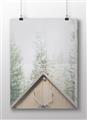 Picture of Forest Cabin _GroupedProduct_Rectangle_Landscape_Photography _GroupedProduct_Rectangle_Landscape_Unframed_Print_Only_