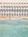 Picture of Amazing beach with Umbrellas   _GroupedProduct_Rectangle_Portrait_Photography _GroupedProduct_Rectangle_Portrait_Unframed_Print_Only_