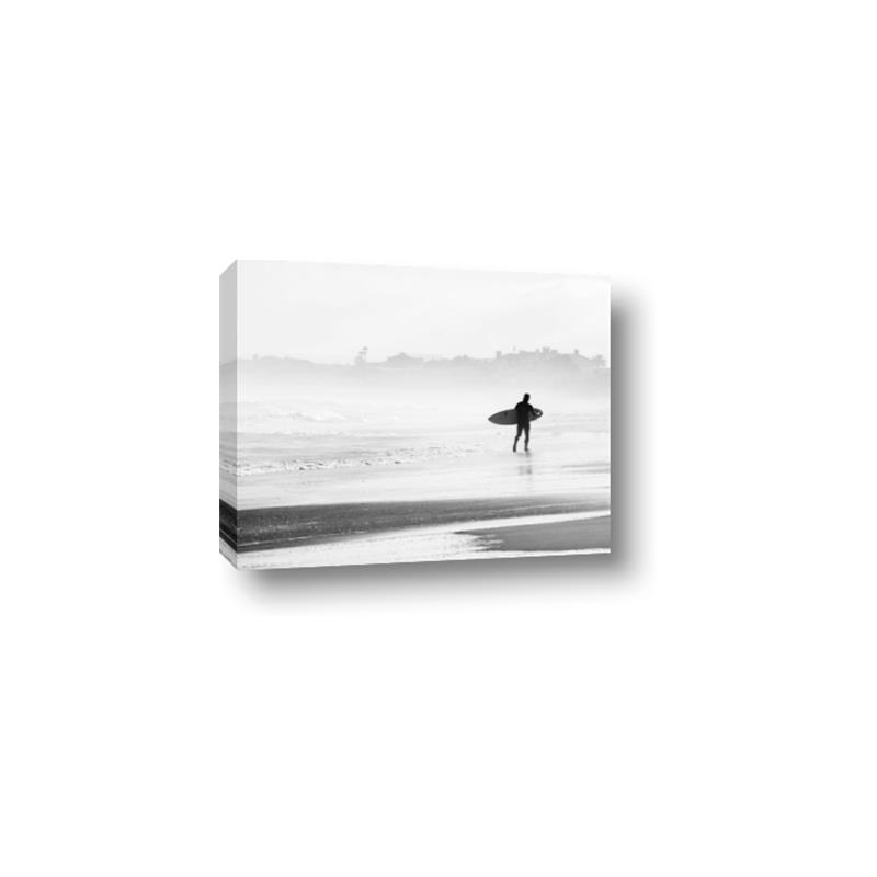 Picture of Lone Surfer _GroupedProduct_Rectangle_Landscape_Photography _GroupedProduct_Rectangle_Landscape_Canvas_