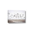 Picture of Seagulls flying on a rainy day _GroupedProduct_Rectangle_Landscape_Photography _GroupedProduct_Rectangle_Landscape_Canvas_