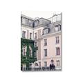 Picture of Pink Building in Paris _GroupedProduct_Rectangle_Portrait_Photography _GroupedProduct_Rectangle_Portrait_Canvas_