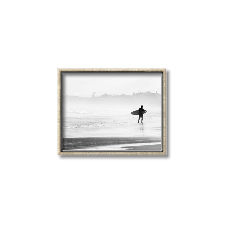 Picture of Lone Surfer _GroupedProduct_Rectangle_Landscape_Photography _GroupedProduct_Rectangle_Landscape_Canvas_Framed_