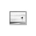 Picture of Lone Surfer _GroupedProduct_Rectangle_Landscape_Photography _GroupedProduct_Rectangle_Landscape_Canvas_Framed_
