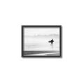 Picture of Lone Surfer _GroupedProduct_Rectangle_Landscape_Photography _GroupedProduct_Rectangle_Landscape_Canvas_Framed_