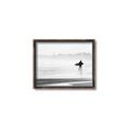 Picture of Lone Surfer _GroupedProduct_Rectangle_Landscape_Photography _GroupedProduct_Rectangle_Landscape_Canvas_Framed_