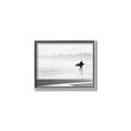 Picture of Lone Surfer _GroupedProduct_Rectangle_Landscape_Photography _GroupedProduct_Rectangle_Landscape_Canvas_Framed_