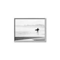 Picture of Lone Surfer _GroupedProduct_Rectangle_Landscape_Photography _GroupedProduct_Rectangle_Landscape_Canvas_Framed_