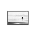 Picture of Lone Surfer _GroupedProduct_Rectangle_Landscape_Photography _GroupedProduct_Rectangle_Landscape_Canvas_Framed_