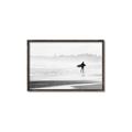 Picture of Lone Surfer _GroupedProduct_Rectangle_Landscape_Photography _GroupedProduct_Rectangle_Landscape_Canvas_Framed_
