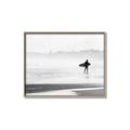 Picture of Lone Surfer _GroupedProduct_Rectangle_Landscape_Photography _GroupedProduct_Rectangle_Landscape_Canvas_Framed_