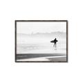 Picture of Lone Surfer _GroupedProduct_Rectangle_Landscape_Photography _GroupedProduct_Rectangle_Landscape_Canvas_Framed_