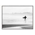 Picture of Lone Surfer _GroupedProduct_Rectangle_Landscape_Photography _GroupedProduct_Rectangle_Landscape_Canvas_Framed_