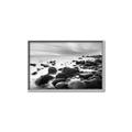 Picture of Misty Rocky Shore _GroupedProduct_Rectangle_Landscape_Photography _GroupedProduct_Rectangle_Landscape_Canvas_Framed_