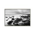 Picture of Misty Rocky Shore _GroupedProduct_Rectangle_Landscape_Photography _GroupedProduct_Rectangle_Landscape_Canvas_Framed_