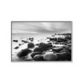 Picture of Misty Rocky Shore _GroupedProduct_Rectangle_Landscape_Photography _GroupedProduct_Rectangle_Landscape_Canvas_Framed_