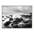 Picture of Misty Rocky Shore _GroupedProduct_Rectangle_Landscape_Photography _GroupedProduct_Rectangle_Landscape_Canvas_Framed_