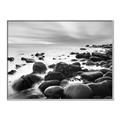 Picture of Misty Rocky Shore _GroupedProduct_Rectangle_Landscape_Photography _GroupedProduct_Rectangle_Landscape_Canvas_Framed_