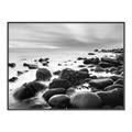 Picture of Misty Rocky Shore _GroupedProduct_Rectangle_Landscape_Photography _GroupedProduct_Rectangle_Landscape_Canvas_Framed_