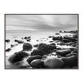 Picture of Misty Rocky Shore _GroupedProduct_Rectangle_Landscape_Photography _GroupedProduct_Rectangle_Landscape_Canvas_Framed_