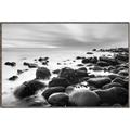 Picture of Misty Rocky Shore _GroupedProduct_Rectangle_Landscape_Photography _GroupedProduct_Rectangle_Landscape_Canvas_Framed_