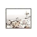 Picture of Santorini Shoreline I _GroupedProduct_Rectangle_Landscape_Photography _GroupedProduct_Rectangle_Landscape_Canvas_Framed_