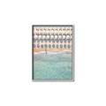 Picture of Amazing beach with Umbrellas   _GroupedProduct_Rectangle_Portrait_Photography _GroupedProduct_Rectangle_Portrait_Canvas_Framed_
