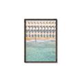 Picture of Amazing beach with Umbrellas   _GroupedProduct_Rectangle_Portrait_Photography _GroupedProduct_Rectangle_Portrait_Canvas_Framed_