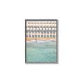 Picture of Amazing beach with Umbrellas   _GroupedProduct_Rectangle_Portrait_Photography _GroupedProduct_Rectangle_Portrait_Canvas_Framed_