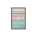 Picture of Amazing beach with Umbrellas   _GroupedProduct_Rectangle_Portrait_Photography _GroupedProduct_Rectangle_Portrait_Canvas_Framed_