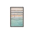 Picture of Amazing beach with Umbrellas   _GroupedProduct_Rectangle_Portrait_Photography _GroupedProduct_Rectangle_Portrait_Canvas_Framed_