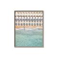 Picture of Amazing beach with Umbrellas   _GroupedProduct_Rectangle_Portrait_Photography _GroupedProduct_Rectangle_Portrait_Canvas_Framed_