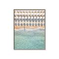 Picture of Amazing beach with Umbrellas   _GroupedProduct_Rectangle_Portrait_Photography _GroupedProduct_Rectangle_Portrait_Canvas_Framed_