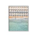 Picture of Amazing beach with Umbrellas   _GroupedProduct_Rectangle_Portrait_Photography _GroupedProduct_Rectangle_Portrait_Canvas_Framed_