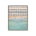 Picture of Amazing beach with Umbrellas   _GroupedProduct_Rectangle_Portrait_Photography _GroupedProduct_Rectangle_Portrait_Canvas_Framed_
