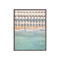Picture of Amazing beach with Umbrellas   _GroupedProduct_Rectangle_Portrait_Photography _GroupedProduct_Rectangle_Portrait_Canvas_Framed_
