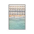 Picture of Amazing beach with Umbrellas   _GroupedProduct_Rectangle_Portrait_Photography _GroupedProduct_Rectangle_Portrait_Canvas_Framed_