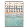 Picture of Amazing beach with Umbrellas   _GroupedProduct_Rectangle_Portrait_Photography _GroupedProduct_Rectangle_Portrait_Canvas_Framed_