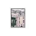 Picture of Pink Building in Paris _GroupedProduct_Rectangle_Portrait_Photography _GroupedProduct_Rectangle_Portrait_Canvas_Framed_