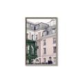 Picture of Pink Building in Paris _GroupedProduct_Rectangle_Portrait_Photography _GroupedProduct_Rectangle_Portrait_Canvas_Framed_