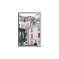Picture of Pink Building in Paris _GroupedProduct_Rectangle_Portrait_Photography _GroupedProduct_Rectangle_Portrait_Canvas_Framed_