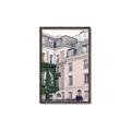 Picture of Pink Building in Paris _GroupedProduct_Rectangle_Portrait_Photography _GroupedProduct_Rectangle_Portrait_Canvas_Framed_