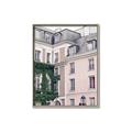 Picture of Pink Building in Paris _GroupedProduct_Rectangle_Portrait_Photography _GroupedProduct_Rectangle_Portrait_Canvas_Framed_