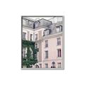 Picture of Pink Building in Paris _GroupedProduct_Rectangle_Portrait_Photography _GroupedProduct_Rectangle_Portrait_Canvas_Framed_