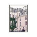 Picture of Pink Building in Paris _GroupedProduct_Rectangle_Portrait_Photography _GroupedProduct_Rectangle_Portrait_Canvas_Framed_