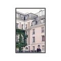 Picture of Pink Building in Paris _GroupedProduct_Rectangle_Portrait_Photography _GroupedProduct_Rectangle_Portrait_Canvas_Framed_
