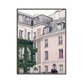 Picture of Pink Building in Paris _GroupedProduct_Rectangle_Portrait_Photography _GroupedProduct_Rectangle_Portrait_Canvas_Framed_